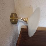 Vintage opaline wall light