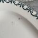 Oval ironstone dish from Salins