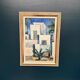 Original Swedish Oil On Canvas – “Palm Trees” By Gunnar Stålbrand