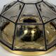 1960s 1970s Ceiling Lamp Flush Mount by Glashütte Limburg Germany
