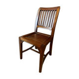 6 solid teak chairs