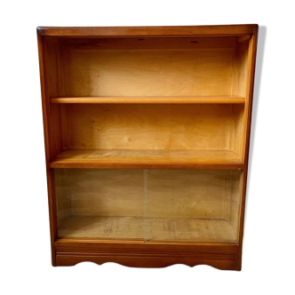 Small vintage bookshelf cabinet