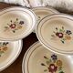 Luneville plates, "Chantilly" model