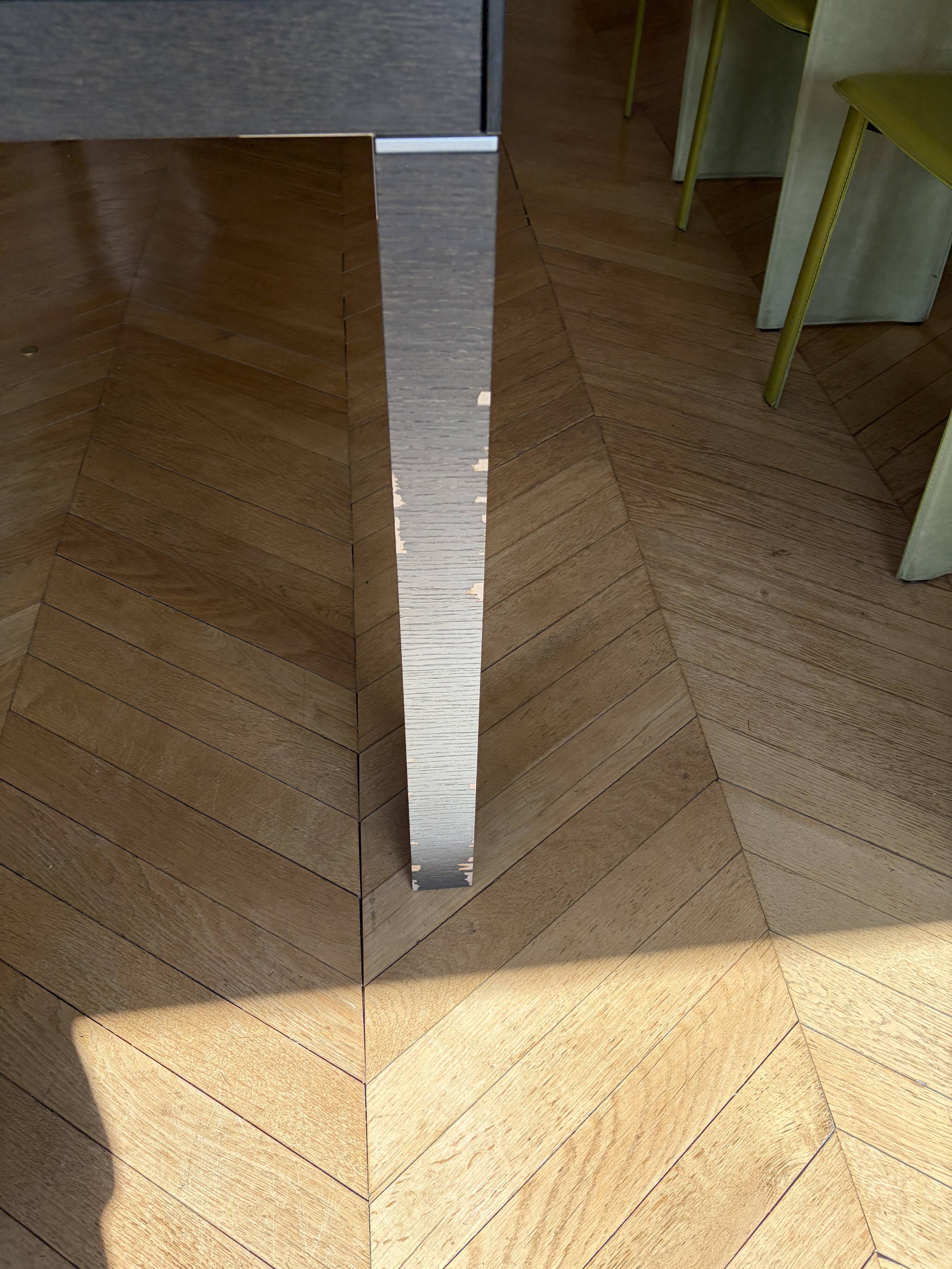 Dark Wenge Dining Table 170(+50+60) x 100 x 75