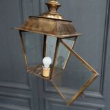 Copper or brass lantern mid-twentieth 1960