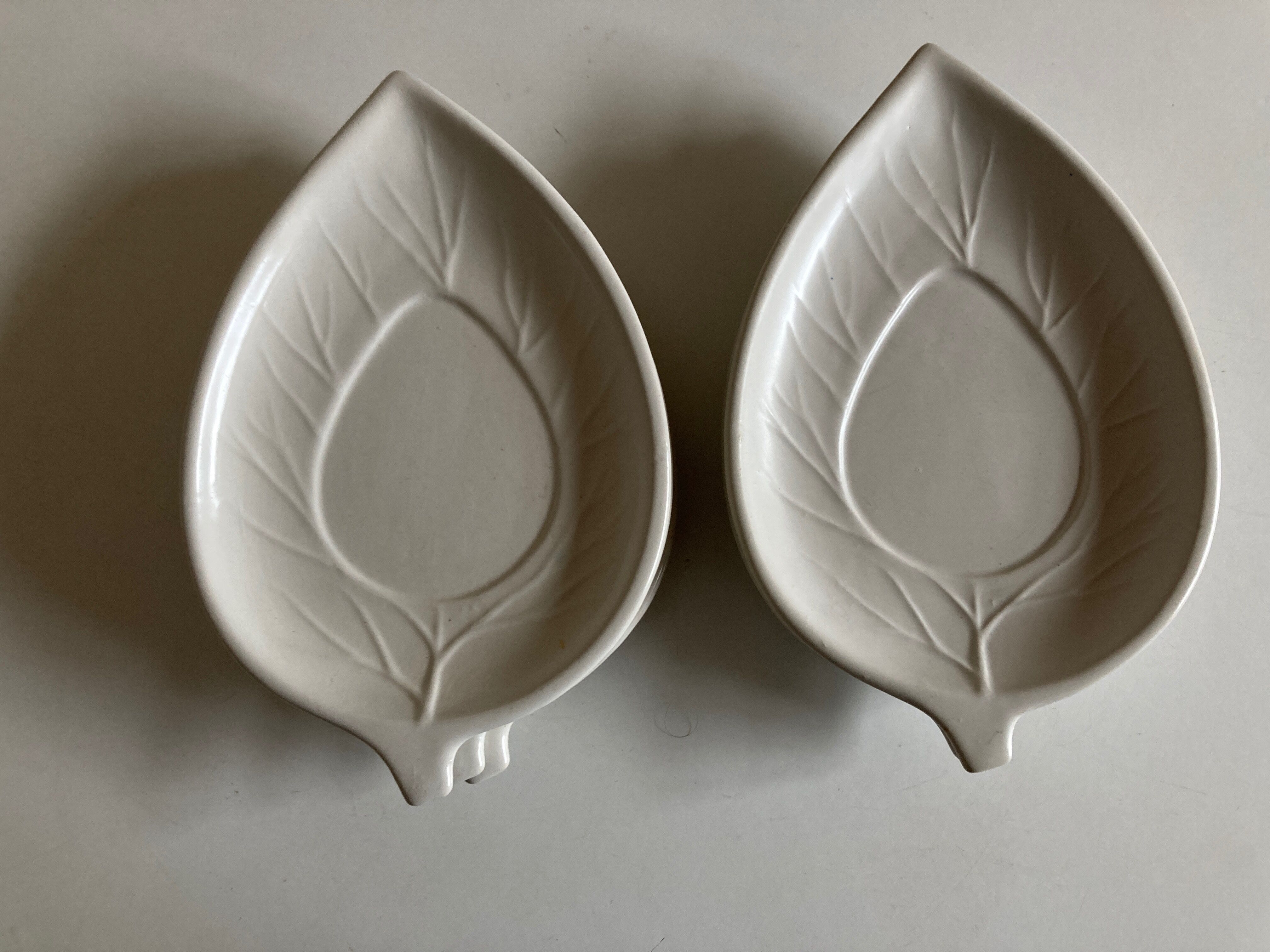 Set of 6 plates Ceramiche Bitossi sheets 1970 Italian work