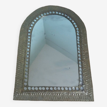 Miroir oriental en laiton