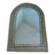 Oriental brass mirror 36x26