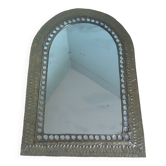 Miroir oriental en laiton