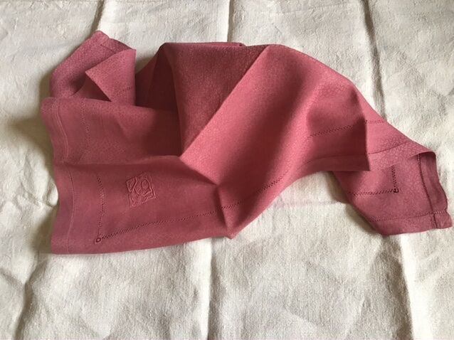 Set de 3 serviettes roses