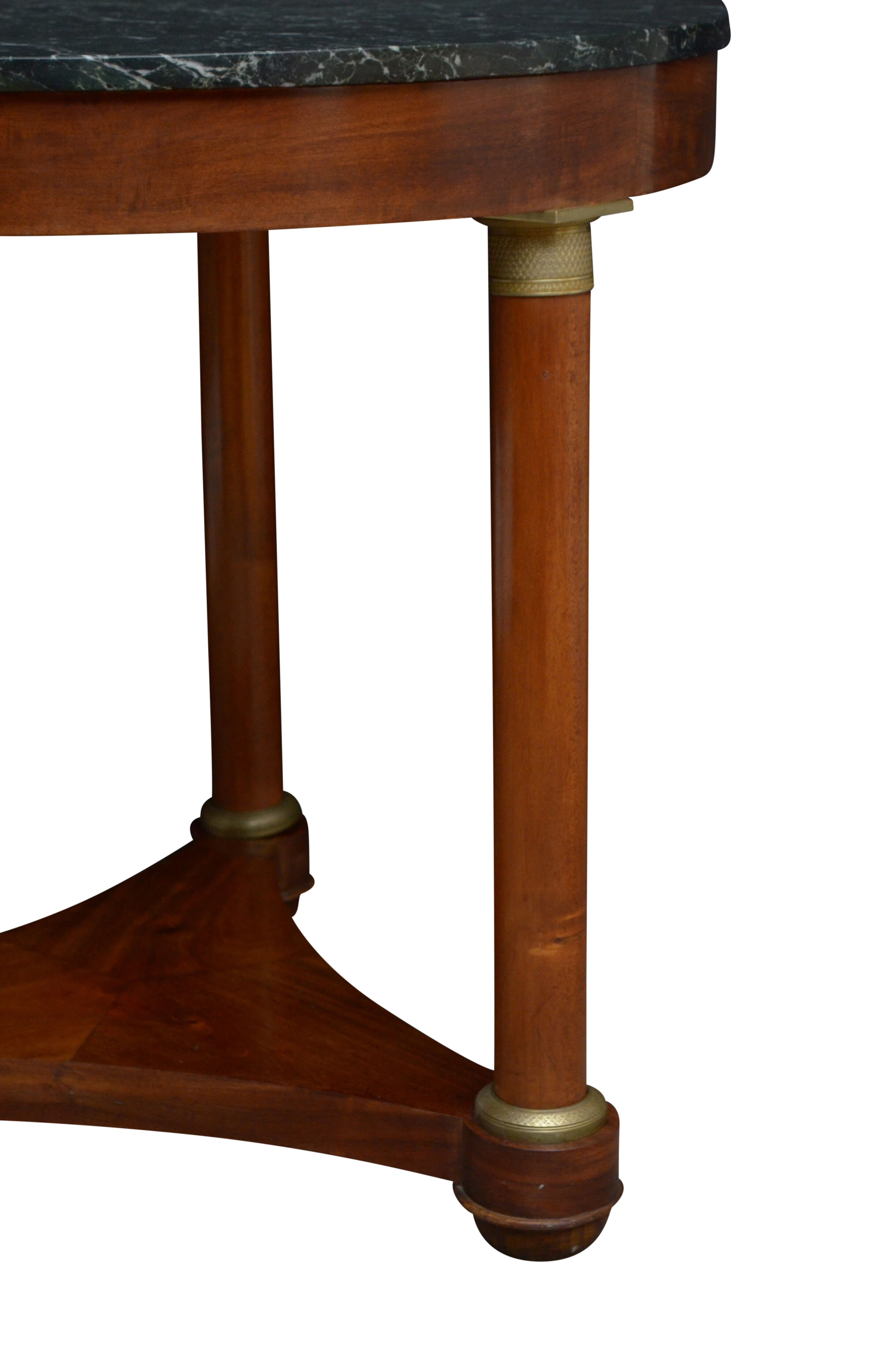 French mahogany gueridon table