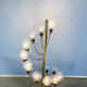 Cascade floor lamp by Star-Leuchten, brass, 1970s