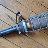 Industrial workshop portable lamp, vintage 1960s