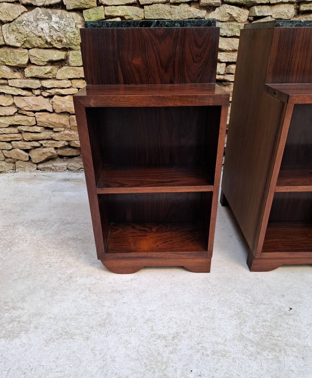 Art Deco bedside tables