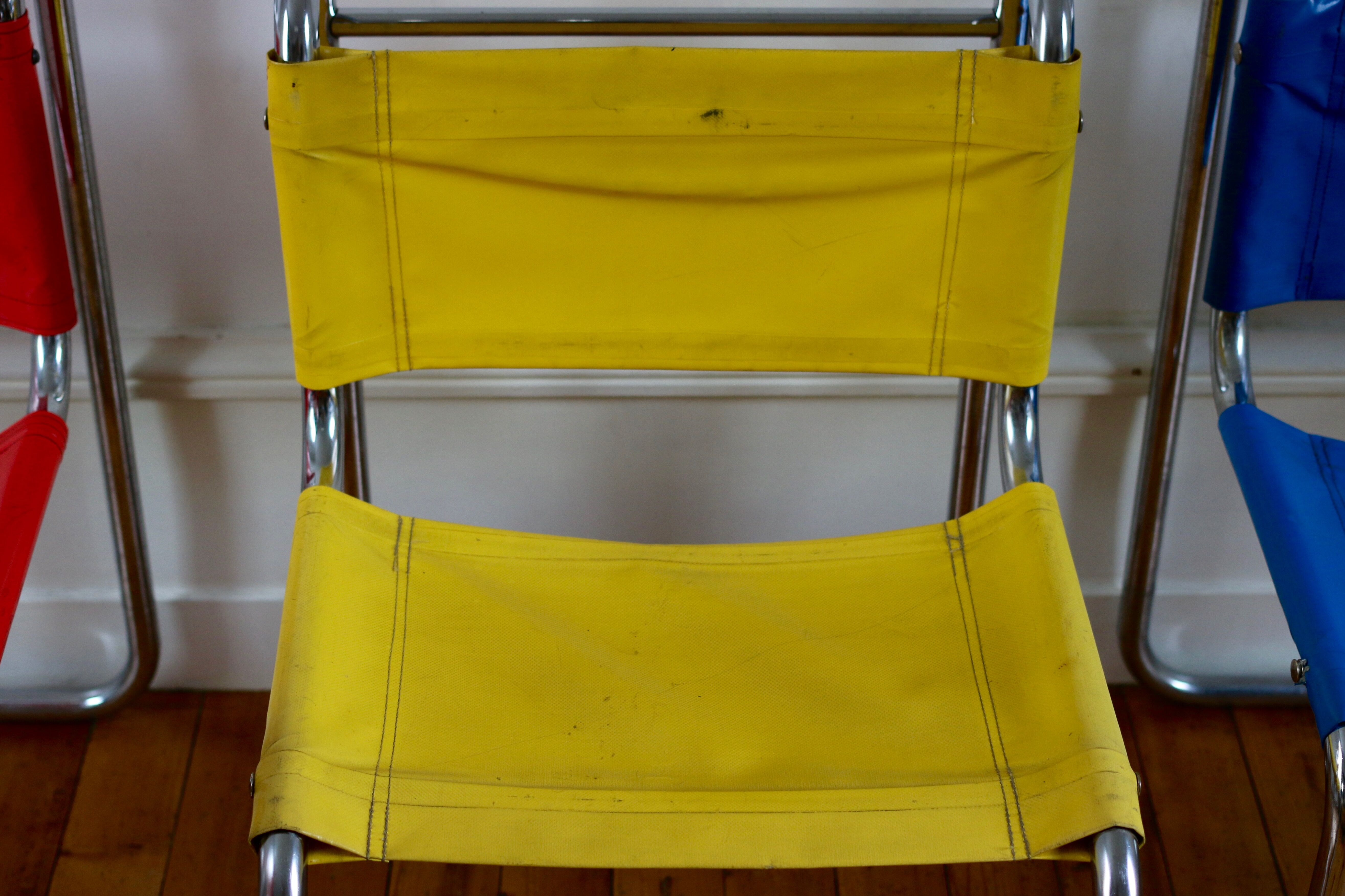 Set of 6 chairs vintage 70s Prisunic Michel Hamon