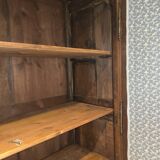 Walnut Louis XV wardrobe from the 18th century.