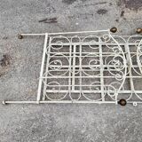 Small 2-tier metal and wooden stand 1960