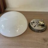 Vintage opaline wall or ceiling light 25cm