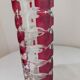 Glass art deco vase