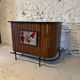 Vintage 1960 ceramic corner bar