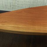 large coffee table solid wood vintage coffee free form