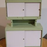 Meuble de poupée buffet - vintage