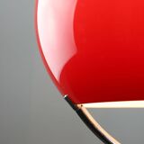Space Age Italian Red Jolly Pendant Lamp from Guzzini