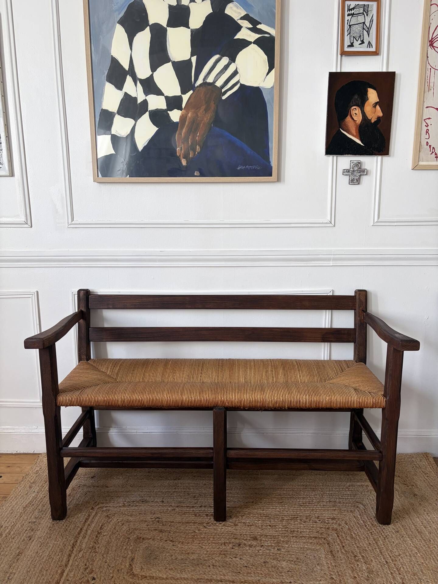 Banquette radassier Art populaire 
