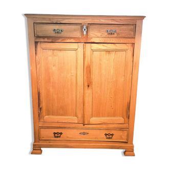 Rustic oak high sideboard