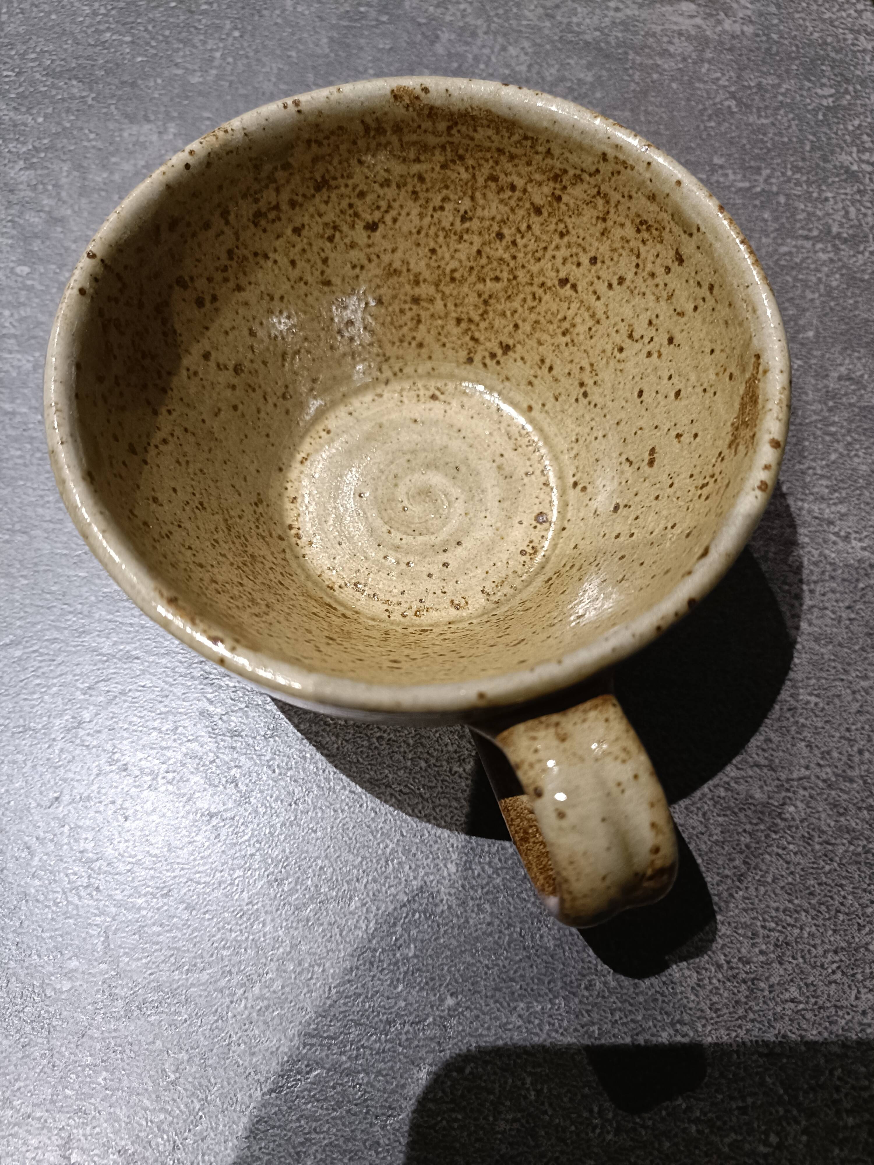 Stoneware mugs