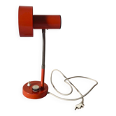 Lampe à poser orange année 70