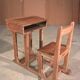 Antique teak desk from Burma.