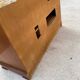 Louis Philippe country wooden sideboard with 2 drawers and 3 doors 126cm