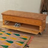 Unique Vaulting Box as Storage Cabinet and Bench