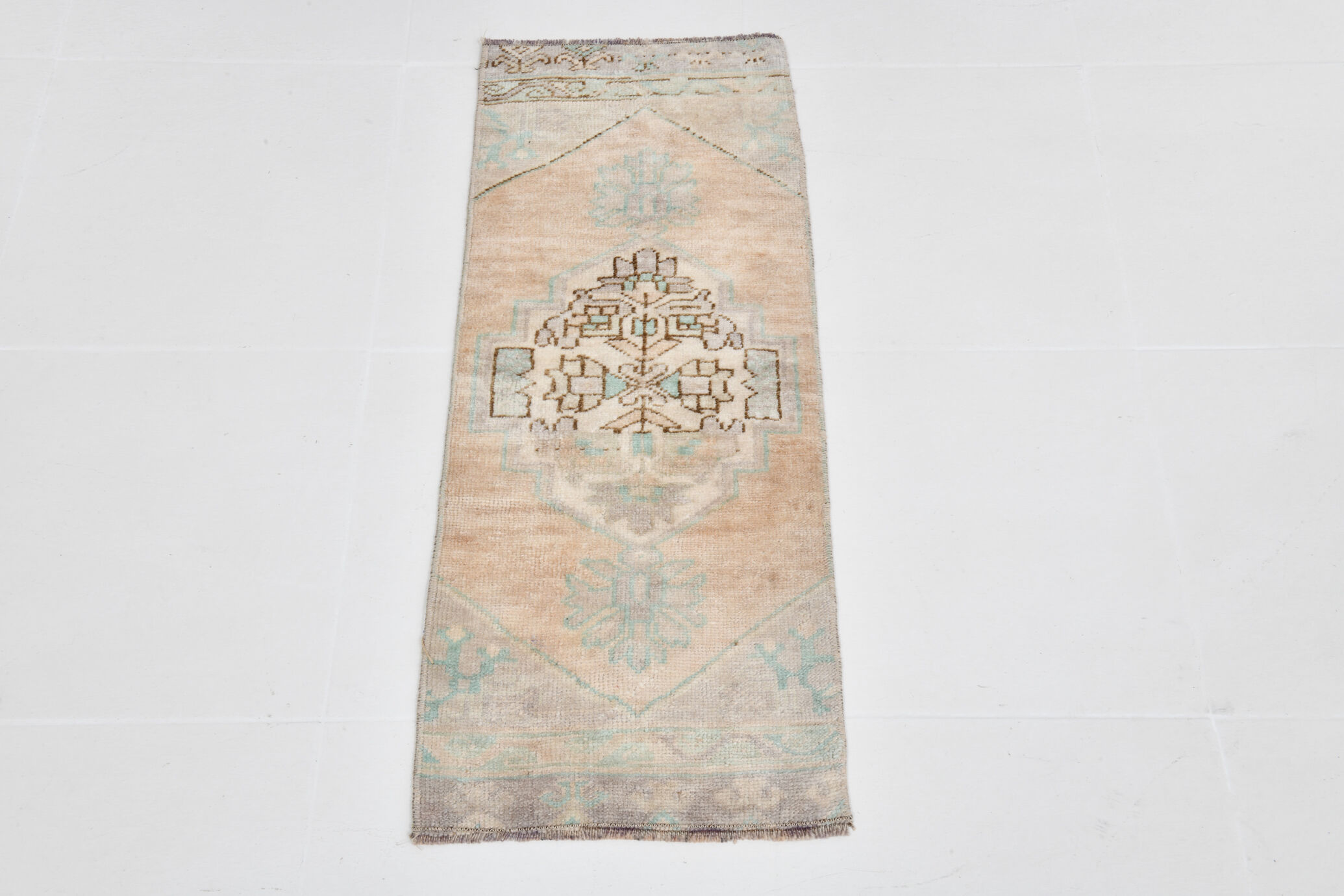 1x3 Oriental Vintage Door Mat Rug, 38x94Cm