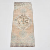 1x3 Oriental Vintage Door Mat Rug, 38x94Cm