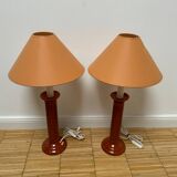 Paire de lampes Kostka