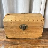 Restored wooden chest