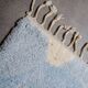 Tapis en laine naturelle fait main traditionnelle taille 1.4/2.6 m