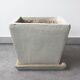 Planter in glazed terracotta, handmade.