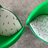 Set of four Steen Ostergaard chairs for Cado, Denmark, 1974.