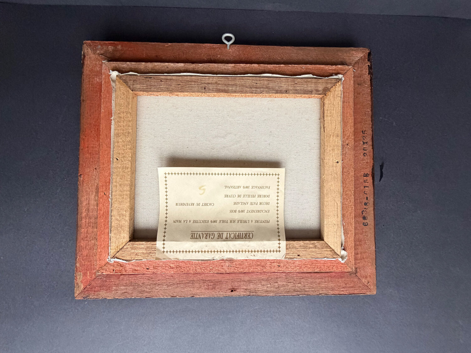 Tableau: oil on canvas - still life with flowers