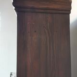 Library, wooden showcase