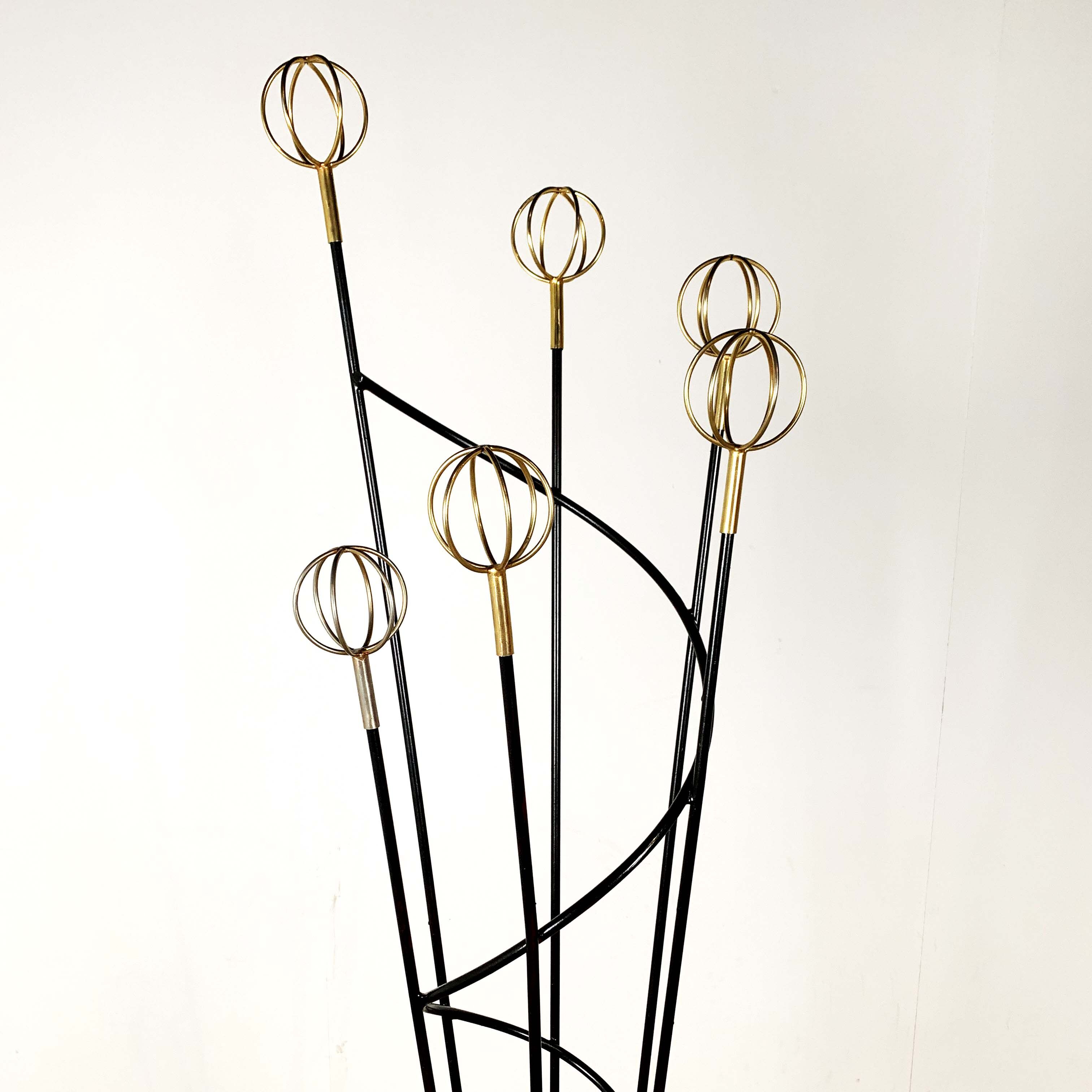 Geo Astrolabe coat holder by Roger Feraud, 1950