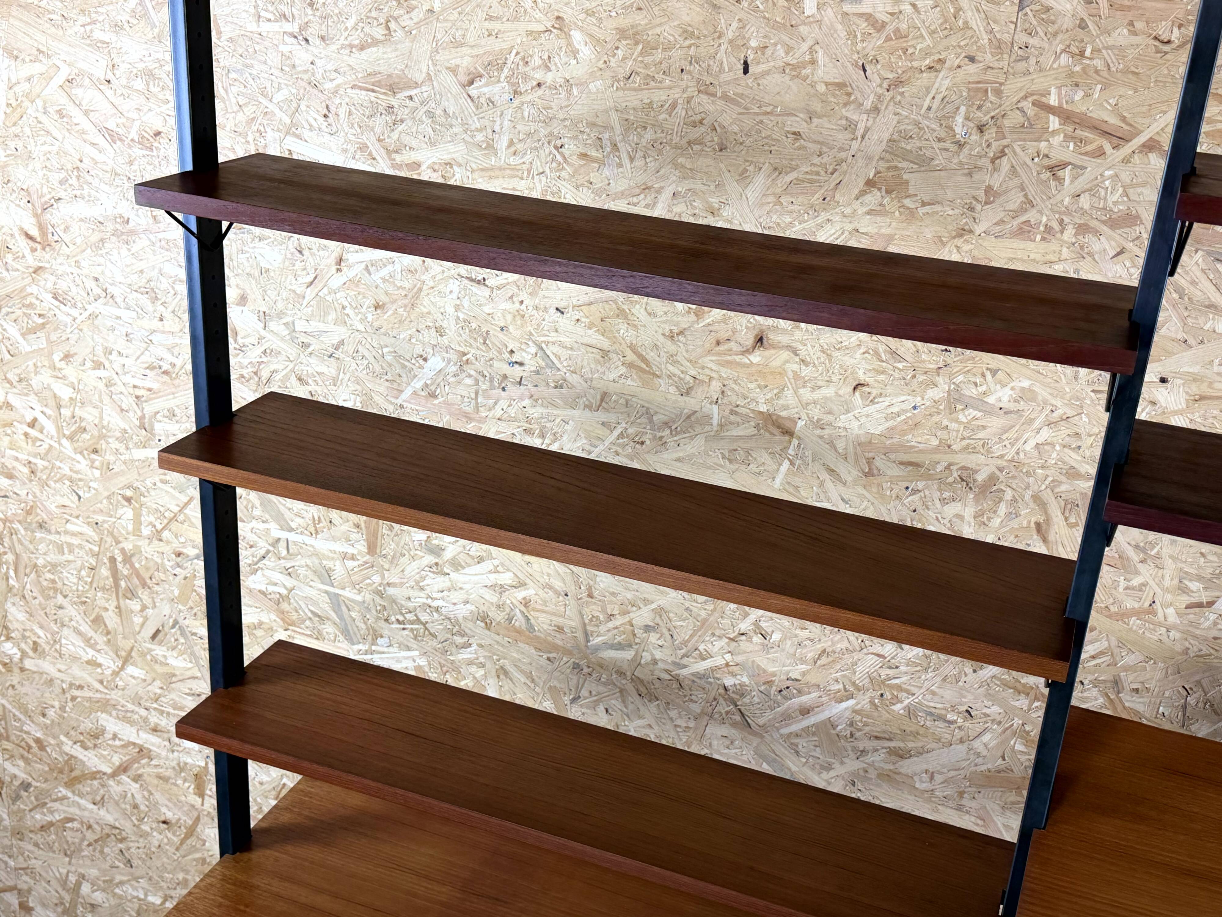 1960s 1970s Teak Wall Unit by Olof Pira Sweden Mid-Century Modern