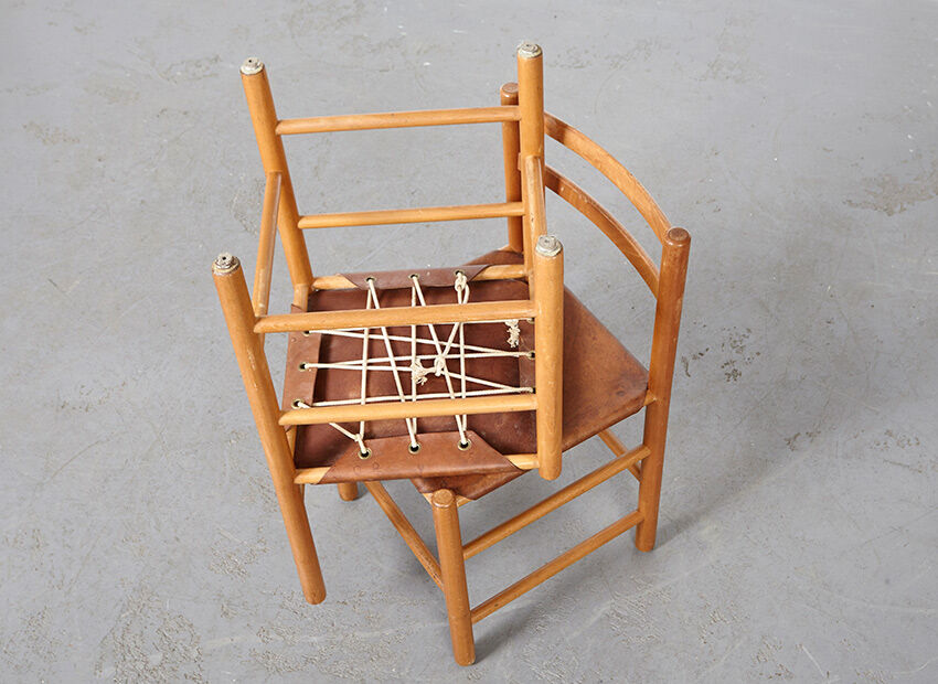 Ate van Apeldoorn Set of 6 Dining Chairs for Houtwerk Hattem 1960s