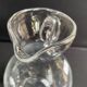 Old crystal pitcher cut