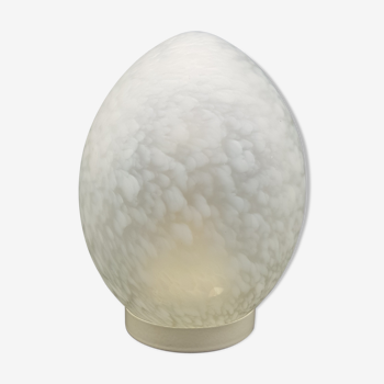 Egg lamp in blown glass Vianne France