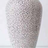 Jasba "Cortina" ceramic table lamp with crackled glaze, mid-century style, 1950s.