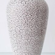 Jasba "Cortina" ceramic table lamp with crackled glaze, mid-century style, 1950s.